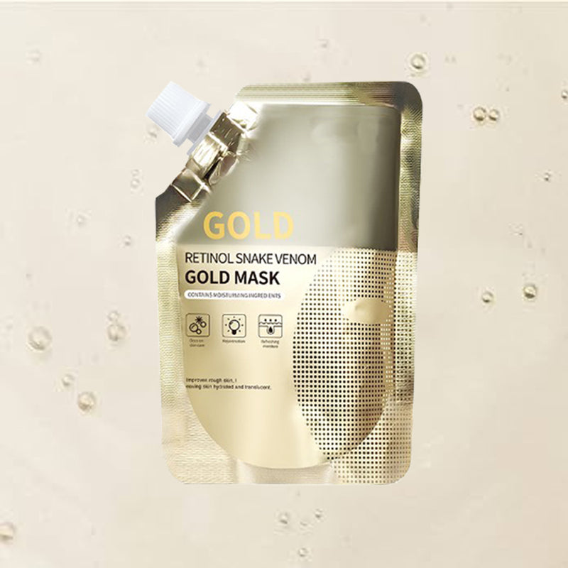 GoldMask™- Mascarilla dorada con veneno de serpiente y retinol